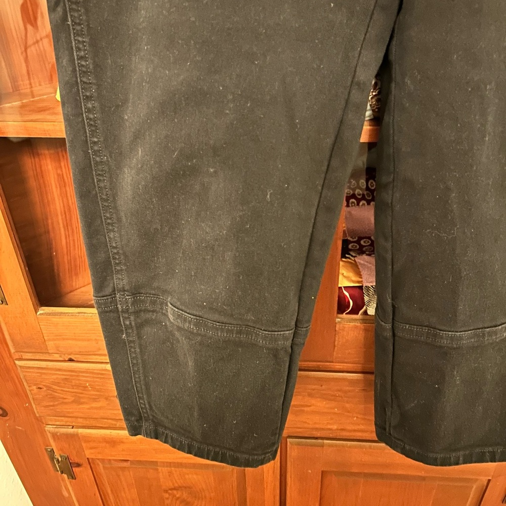 Everlane Black Barrel Leg Jeans - Picture 2 of 5